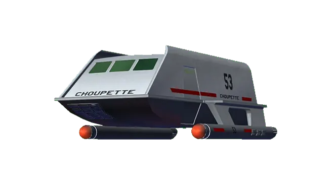 Illustration de Trek Outta Time : la navette de classe F "Choupette 53"